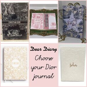Dear Dior! Choose your journal